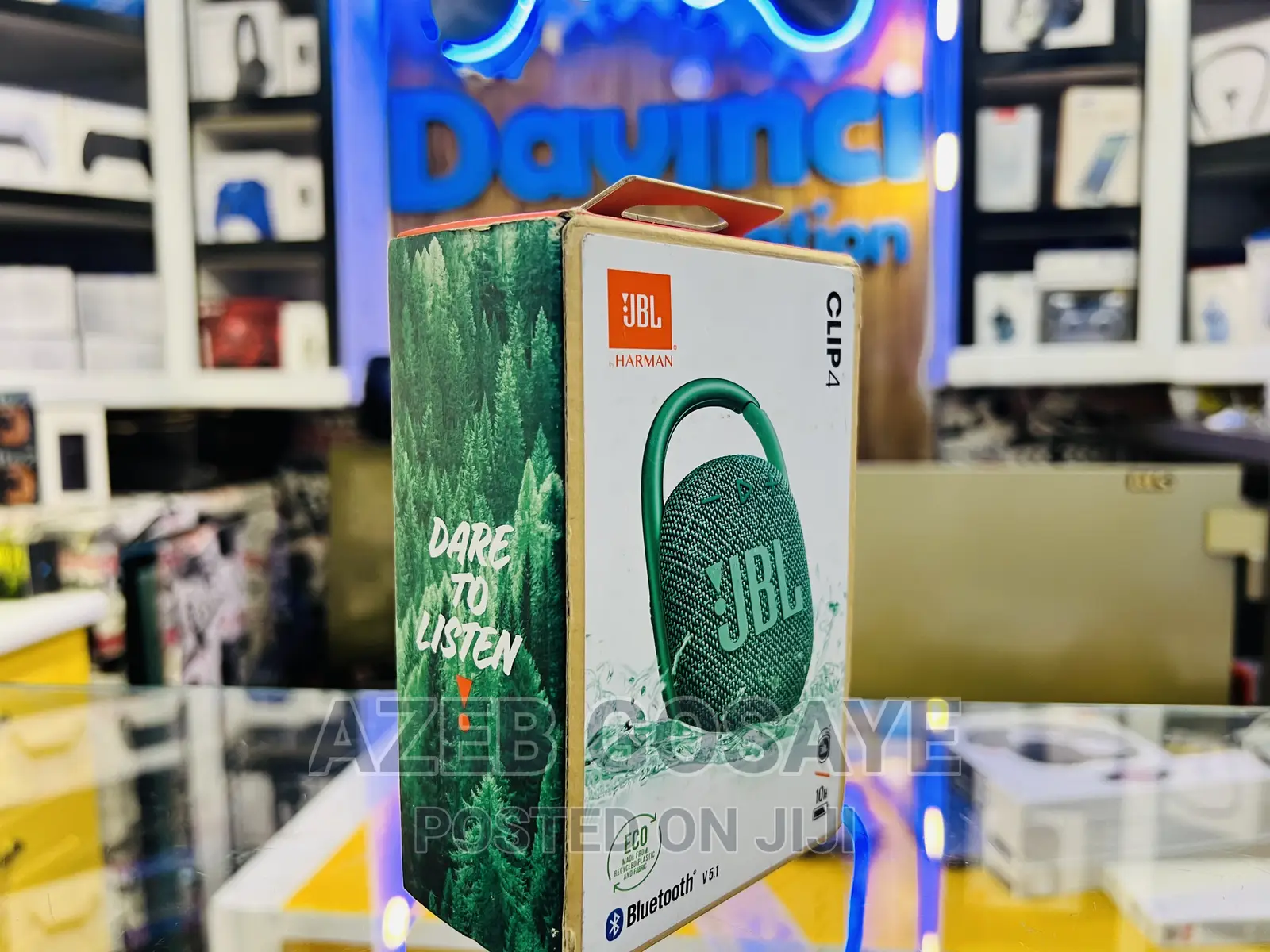 JBL Clip 4 Eco Green