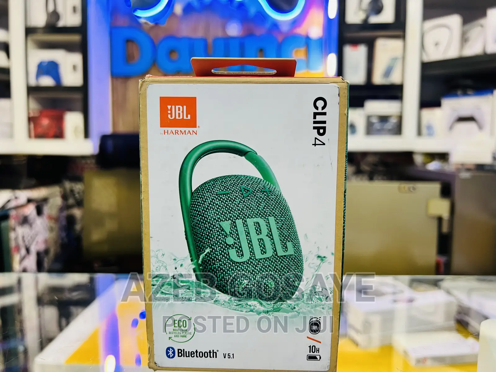 JBL Clip 4 Eco Green