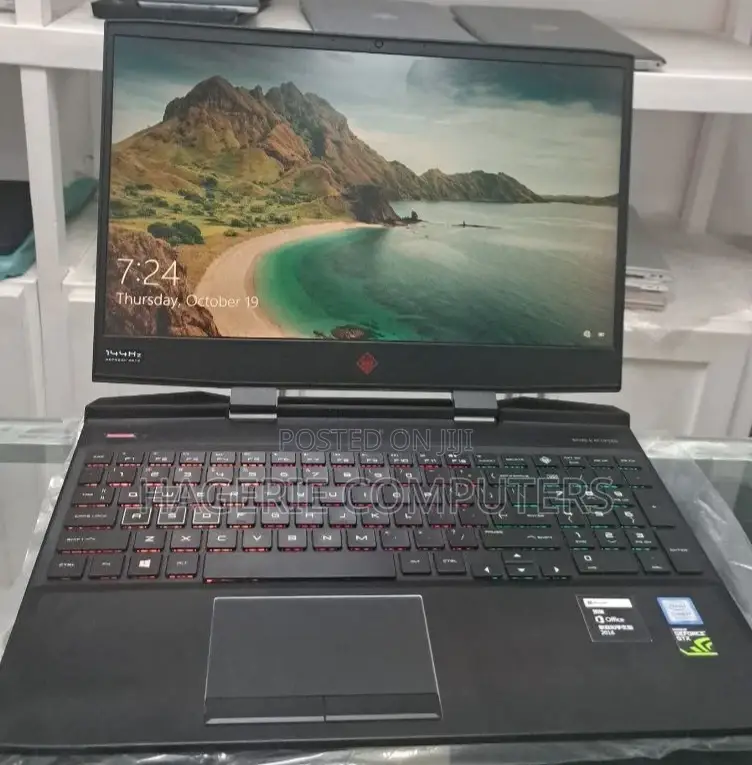New Laptop HP Omen 15-Dh002nr 16GB Intel Core I7 SSD 512GB