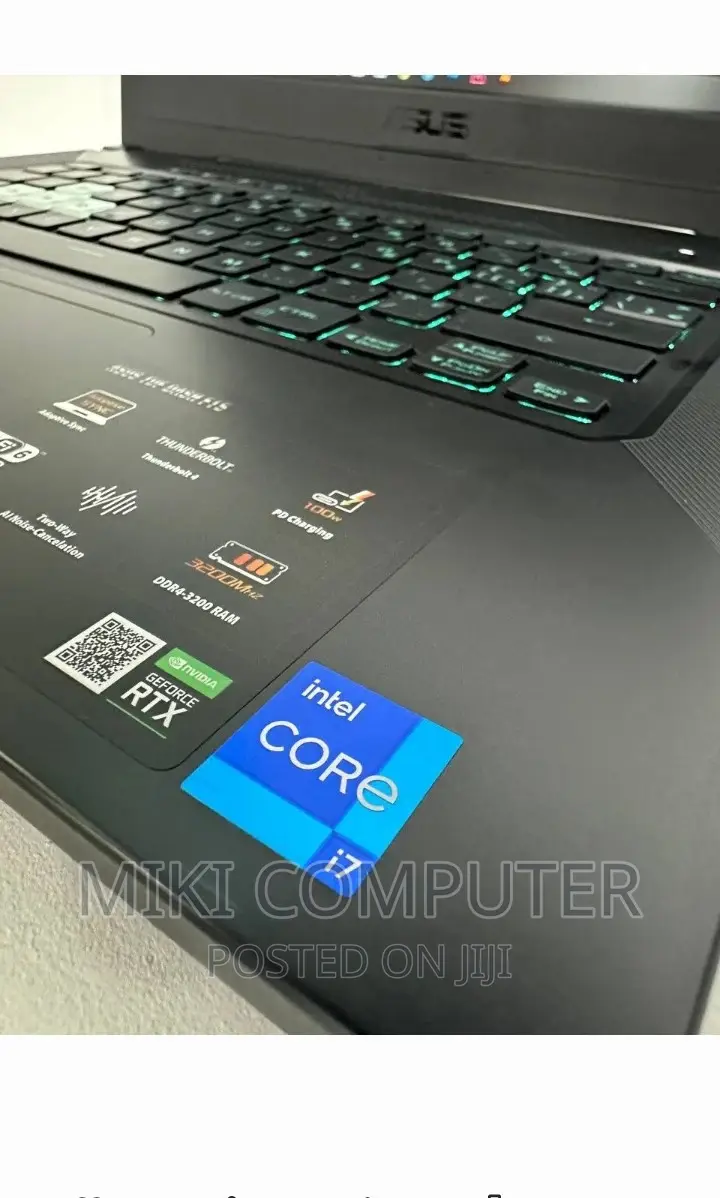 New Laptop Asus TUF Dash F15 16GB Intel Core I7 SSD 1T