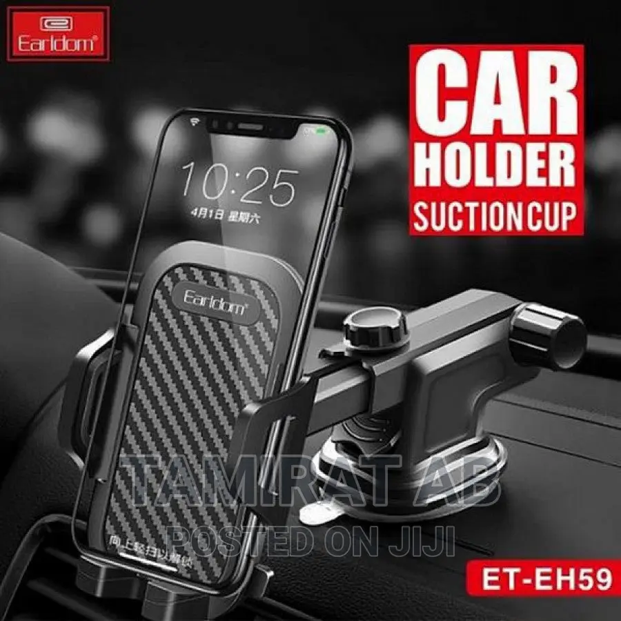 Mobile Phone Car Holder_suction Cup - (Earldom EH59)