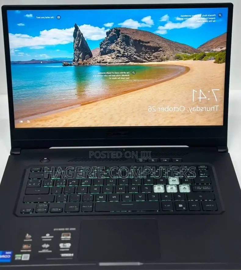 New Laptop Asus TUF Dash F15 16GB Intel Core I7 SSD 1T