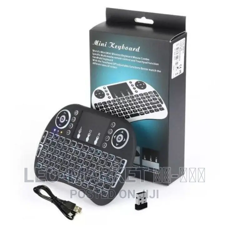 Backlit Mini Keyboard Touchpad Mouse