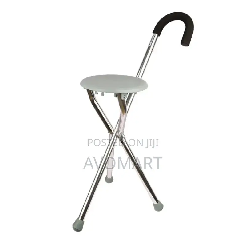 2in1 Portable Light Weight Waking Stick Chair