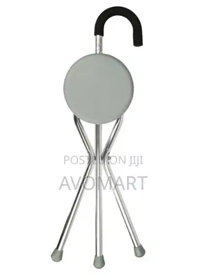 2in1 Portable Light Weight Waking Stick Chair