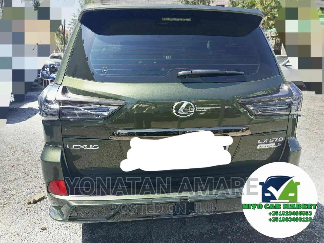 Lexus LX 2022 Green