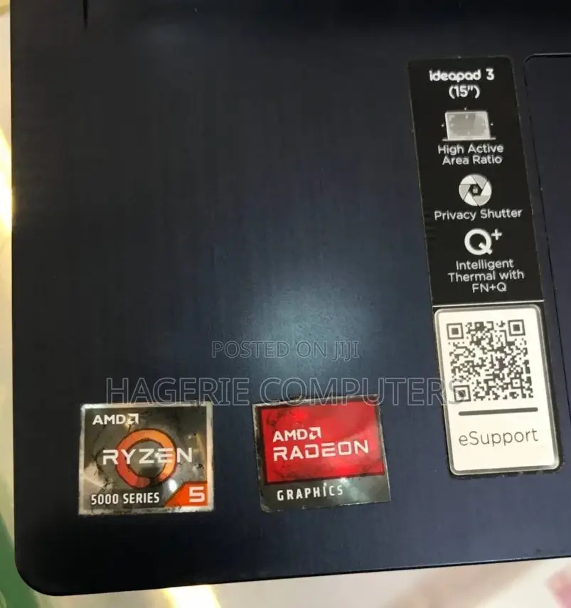 New Laptop Lenovo Ideapad 3 8GB AMD Ryzen 5 SSD 512GB