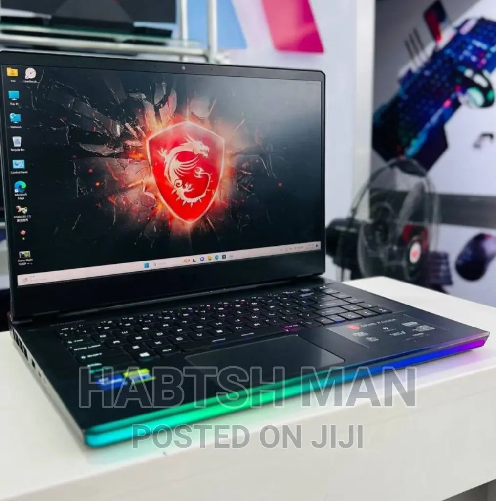 New Laptop MSI GE66 Raider 16GB Intel Core I7 SSD 1T