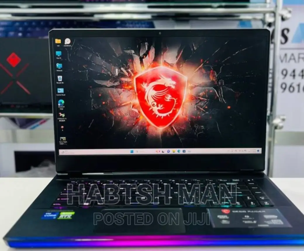 New Laptop MSI GE66 Raider 16GB Intel Core I7 SSD 1T