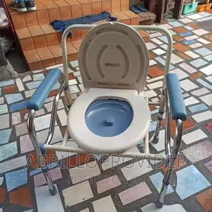 Photo - Almunium Chair/Eldery Chair/Toilet Chair/Foldable Chair/New
