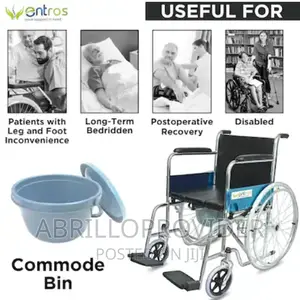 Photo - Pateint Wheelchair/Commode Wheelchair/Bedpanwheelchair/Potty