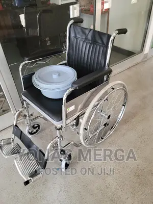 Photo - Wheelchair/Detachable Leg-Rest Flip-Back Hand Rest/እናደርሳለን