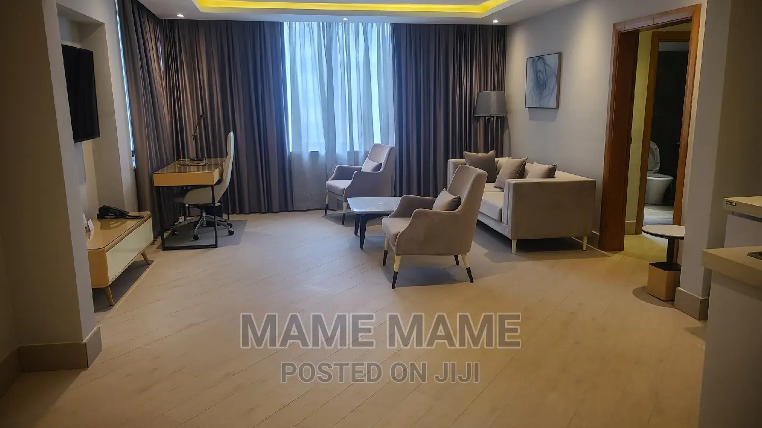 Furnished 1bdrm Apartment in Addis Abeba, Bole for rent