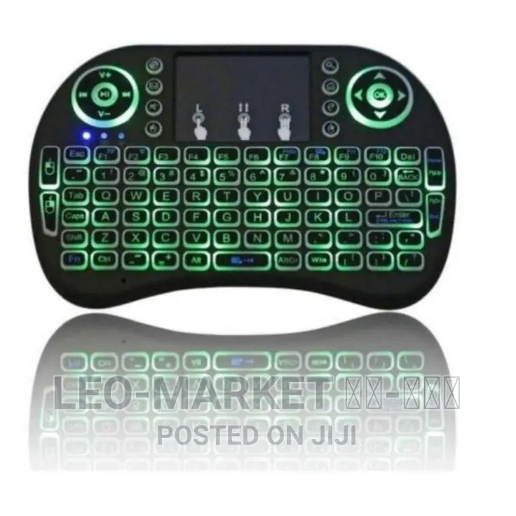 Portable 2.4ghz Backlit Mini Wireless Keyboard