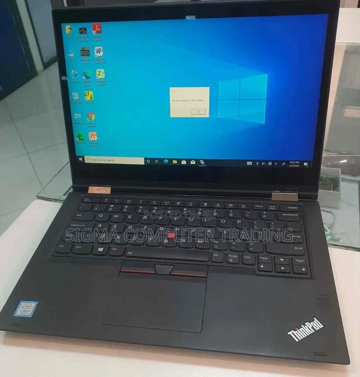 New Laptop Lenovo ThinkPad Yoga 16GB Intel Core I5 SSD 512GB