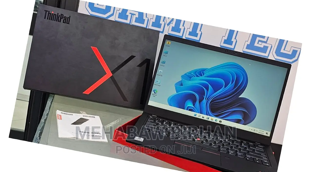 New Laptop Lenovo ThinkPad X1 Carbon 16GB Intel Core I5 SSD 512GB