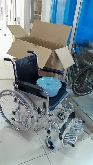 Commode Wheelchair/Toilet Wheelchair/Foldable Chair/Commode