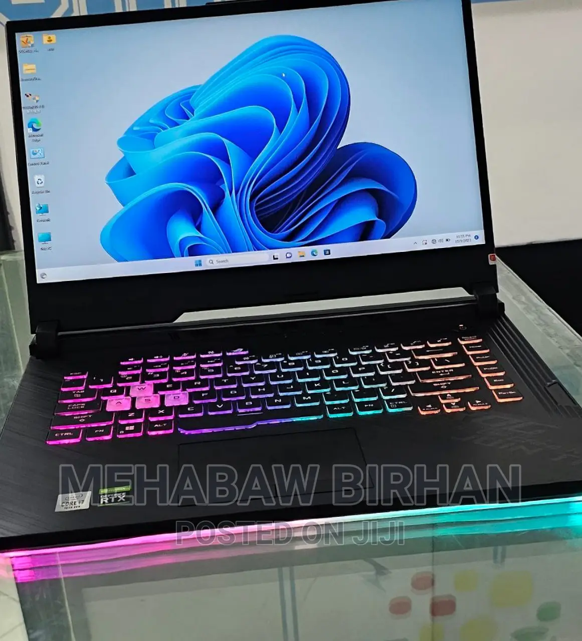 New Laptop Asus ROG Strix G15 16GB Intel Core I7 SSD 1T