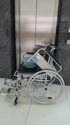 Folding/Flexible/Toilet/Commodo Wheelchair/Wheelchair/Wheelc