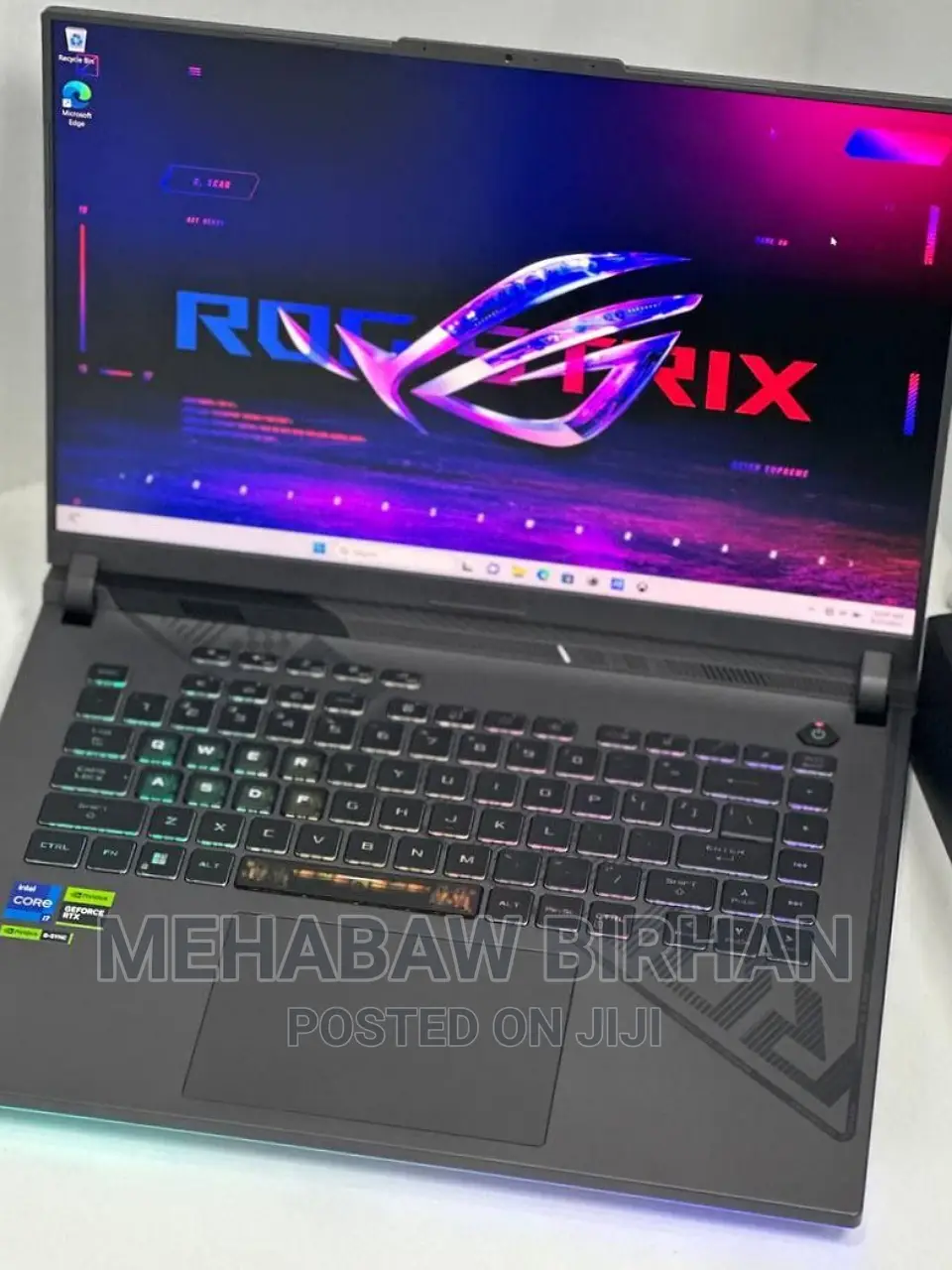 New Laptop Asus ROG Strix G731G 16GB Intel Core I7 SSD 512GB