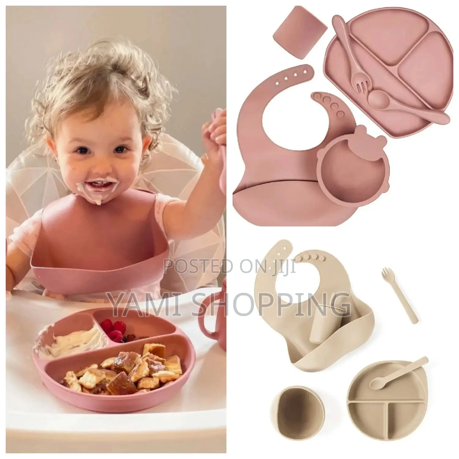 Silicone Baby Feeding Set