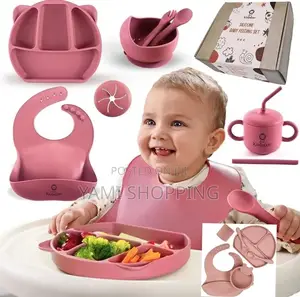 Photo - Silicone Baby Feeding Set