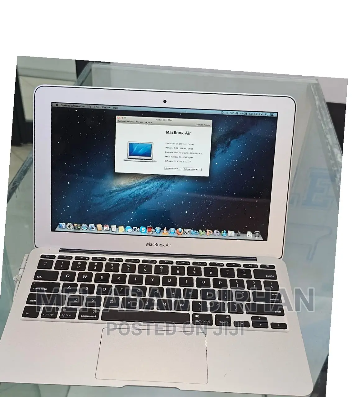 New Laptop Apple MacBook Air 2GB Intel Core I5 SSD 640GB