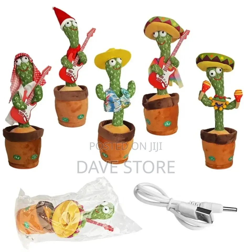 Dancing Cactus Toy ልጆቼ በምን ይዝናኑ ብሎ መጨነቅ ቀረ