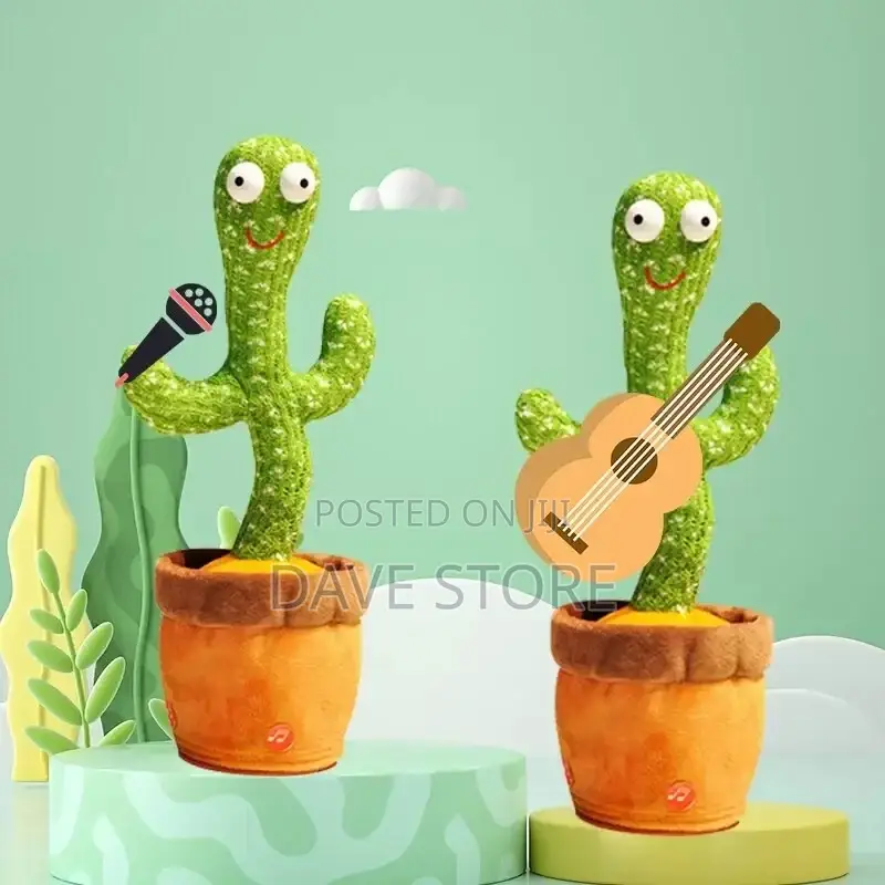 Dancing Cactus Toy ልጆቼ በምን ይዝናኑ ብሎ መጨነቅ ቀረ