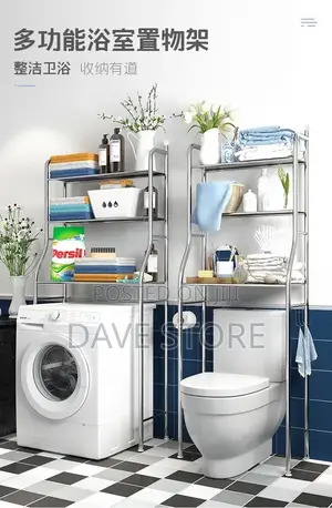 Bathroom Racks Toilet/Kitchen ላይ ሊጠቀሙበት ይችላሉ