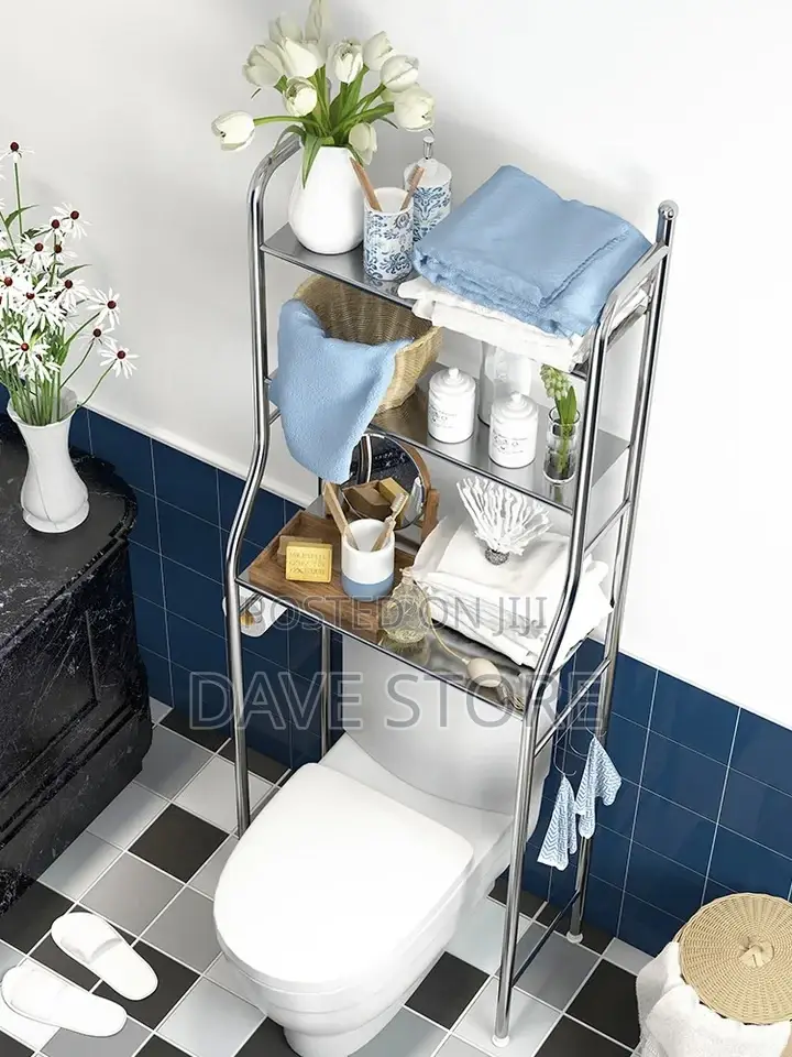 Bathroom Racks Toilet/Kitchen ላይ ሊጠቀሙበት ይችላሉ