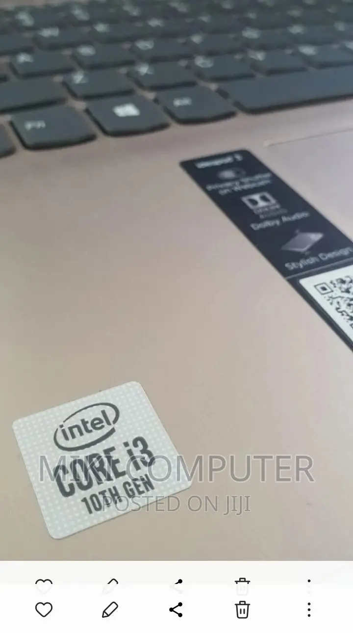 New Laptop Lenovo Ideapad 3 12GB Intel Core I3 HDD 1T