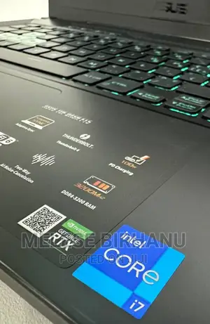 New Laptop Asus TUF Dash F15 16GB Intel Core I7 SSD 1T