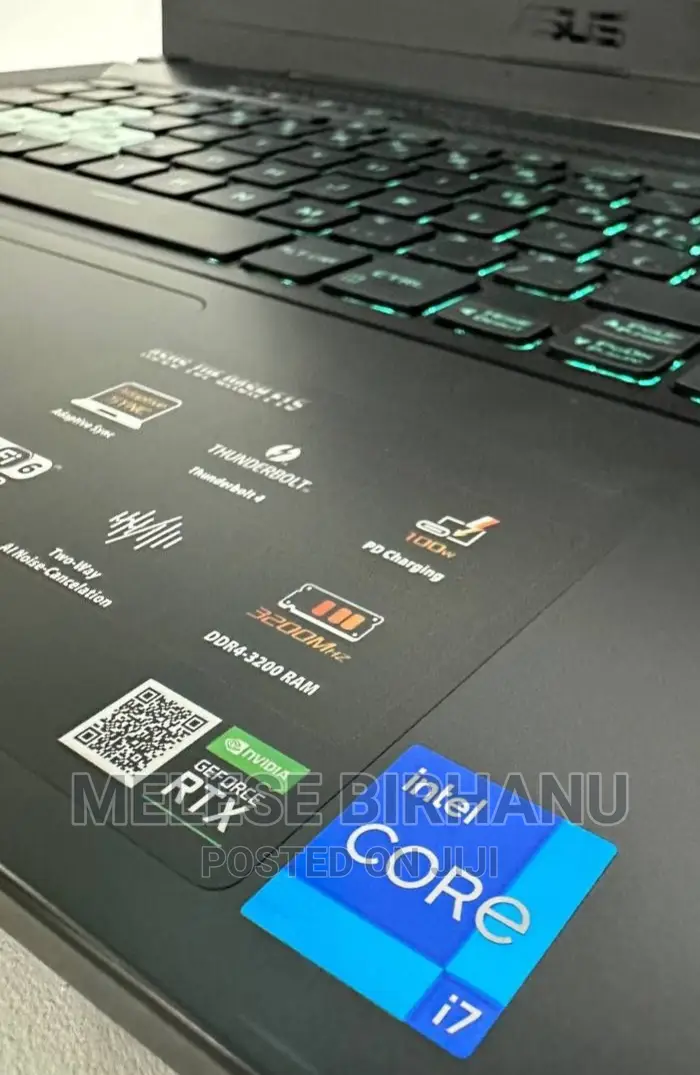 New Laptop Asus TUF Dash F15 16GB Intel Core I7 SSD 1T