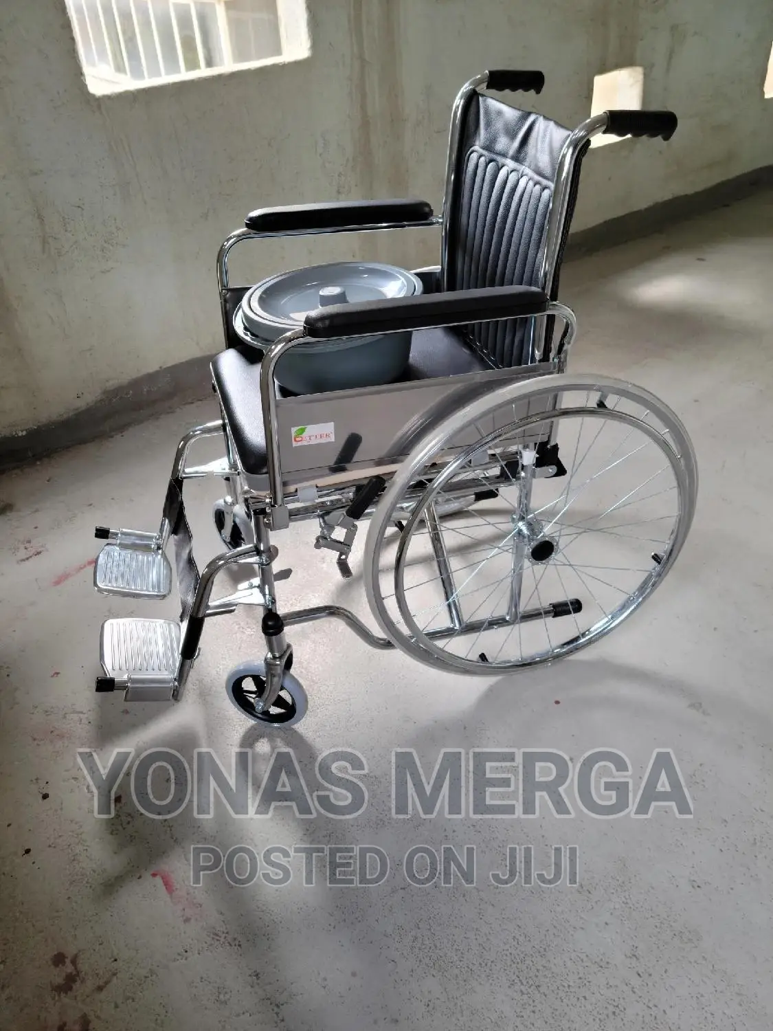Wheelchair/Made by E.R.W.Tubes / M.S. Sheet /Aluminium