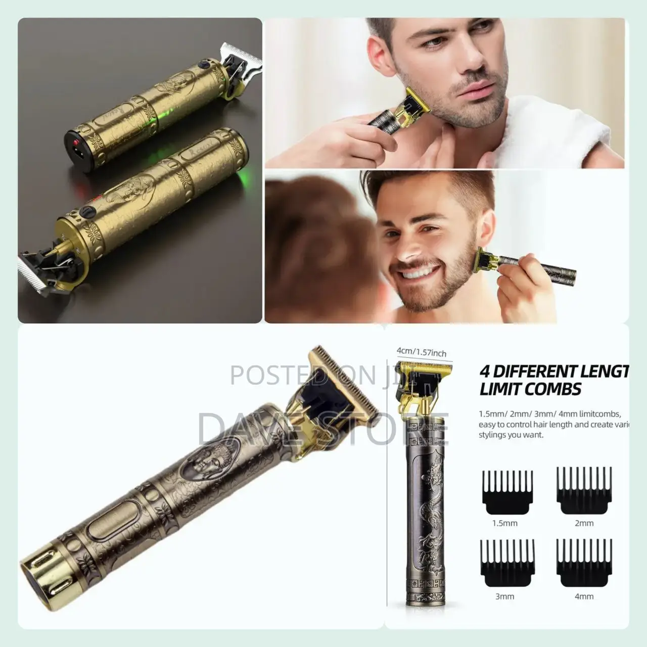 Rechargeable Kemei Hair Clippers