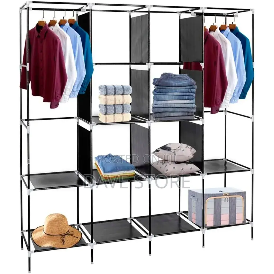 Retractable Clothes Storage Space Saving Organizer