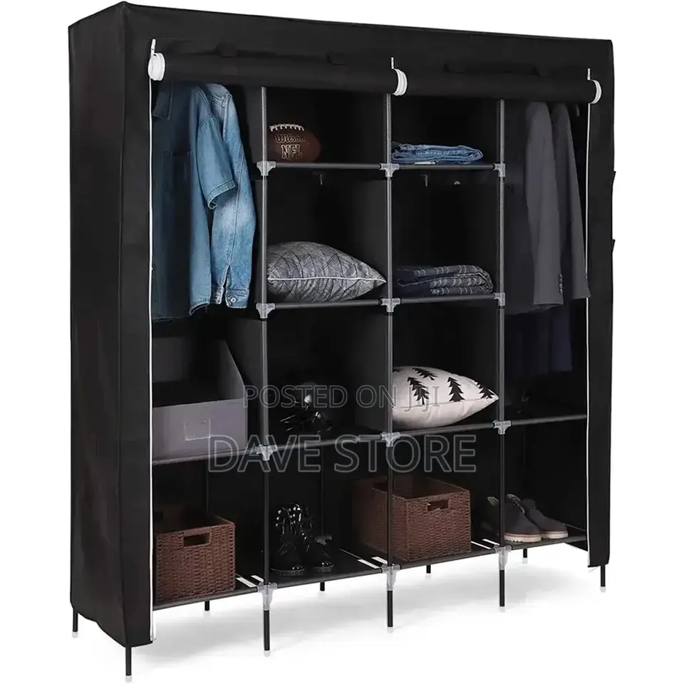 Retractable Clothes Storage Space Saving Organizer