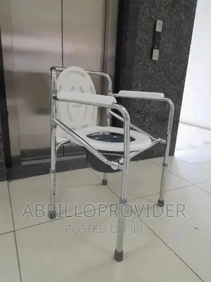Photo - Toilet Chair/Foldable Chair/New Chair/Commode Chair/Packed