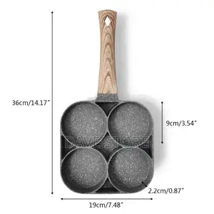 4 in 1 Flat Bottom Omelette Egg Pan