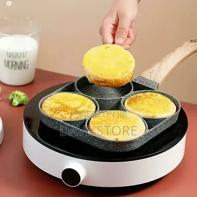 4 in 1 Flat Bottom Omelette Egg Pan