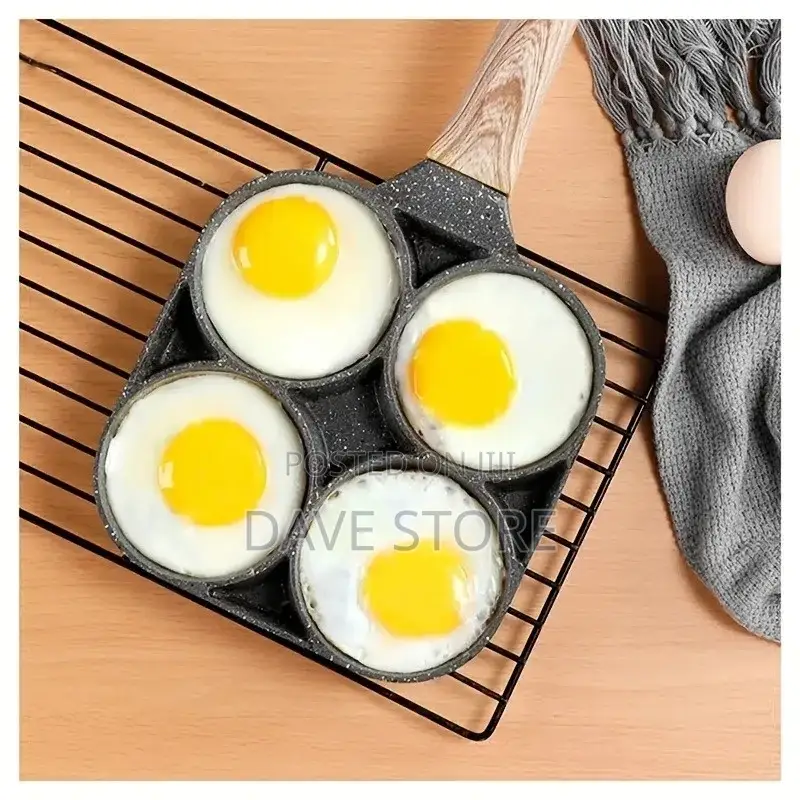 4 in 1 Flat Bottom Omelette Egg Pan