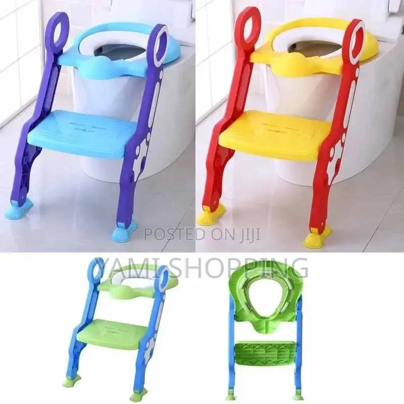 Foldable Baby Potty Training Seat With Adjustable Ladder