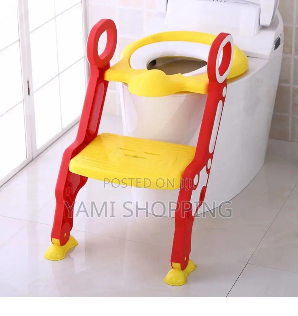Foldable Baby Potty Training Seat With Adjustable Ladder