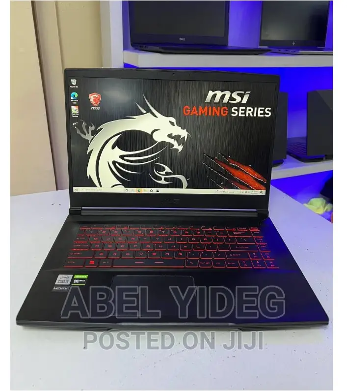 New Laptop MSI GF63 8GB Intel Core I5 SSD 512GB