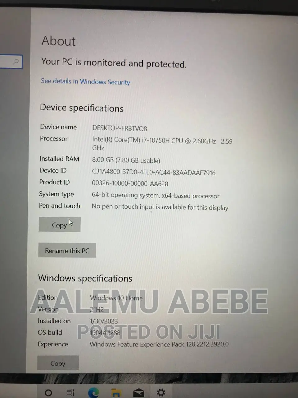 New Laptop Dell G GB Intel Core I7 SSD 512GB