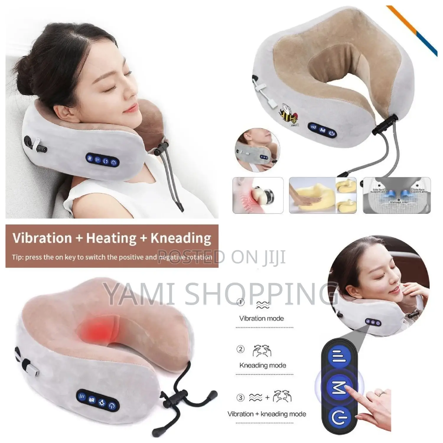 U-Shaped Massage Pillow