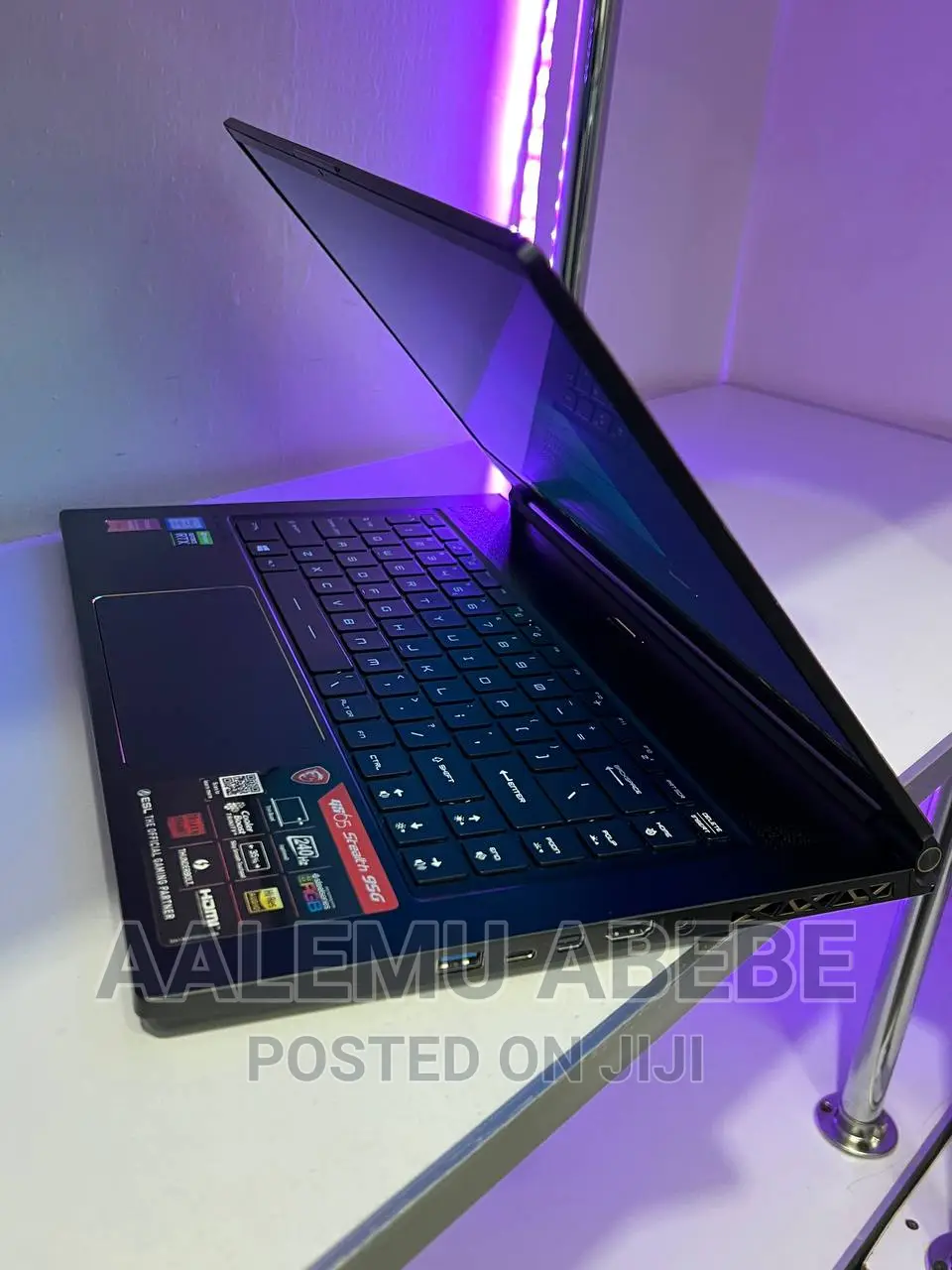 New Laptop MSI GS65 Stealth Thin 8RE 32GB Intel Core I7 SSD 1T