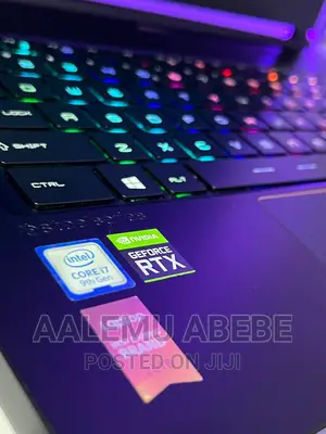 New Laptop MSI GS65 Stealth Thin 8RE 32GB Intel Core I7 SSD 1T