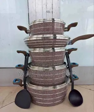 Photo - ዘመናዊ ጠንካራ እና ኦሪጂናል ድስት
 Non-Stick Cookware